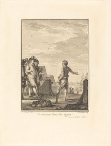 Discurso sobre la igualdad de condiciones: Vuelve con sus iguales de Nicolas Delaunay after Jean Michel Moreau