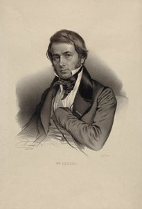 Retrato del filósofo Victor Cousin 1792-1867 de Nicolas Eustache Maurin