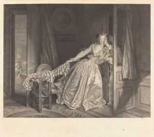Le Baiser à la Derobée de Nicolas Francois Regnault