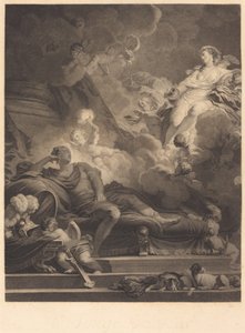 El Sueño del Amor de Nicolas François Regnault after Jean Honoré Fragonard