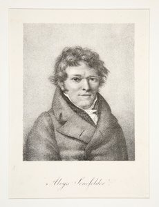 Retrato de Aloys Senefelder