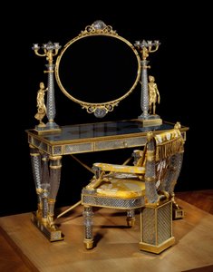 Mesa y silla de tocador de la Duquesa de Berry