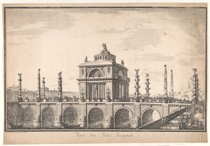 Proyecto de un puente triunfal de Nicolas Henri Jardin