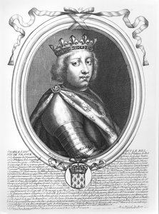 Carlos IV (1294-1328) el Hermoso, Rey de Francia y Navarra, de 