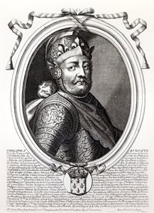 Felipe Augusto II (1165-1223) Rey de Francia, de 