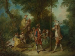 Las Cuatro Edades del Hombre: Madurez, ca. 1735 de Nicolas Lancret