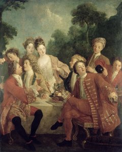 El Almuerzo de Jamón de Nicolas Lancret