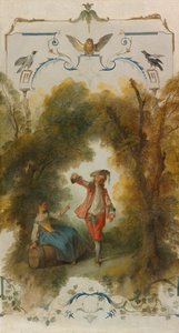 El viñedo, c. 1723-1727 de Nicolas Lancret