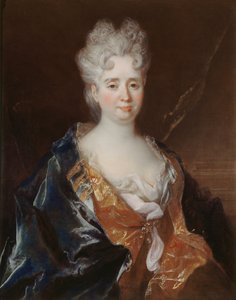 Retrato de Anne-Thérèse de Marguenat de Courcelles, marquesa de Lambert, c. 1710 de Nicolas Largillière de
