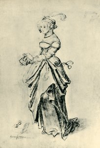 Joven mujer, principios del siglo XVI, 1943 de Nicolas Manuel Deutsch