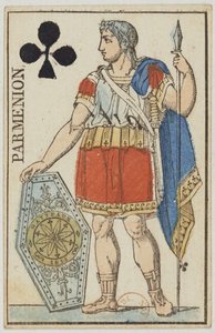 Parmenion. De: Cartas de cabeza de un juego al retrato del Imperio, 1811