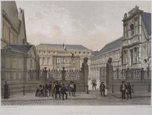 Palais des Beaux-Arts, París, ilustración de 