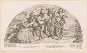 Perseo decapita a Medusa Historias de la Odisea (título de la serie)