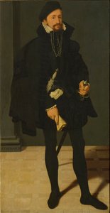Retrato de Hans Heinrich Pilgram, 1561 de Nicolas Neufchatel
