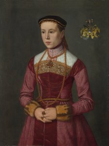Retrato de una Joven Dama de Nicolas Neufchatel