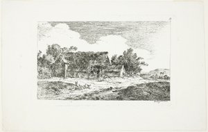 Paisaje, del Deuxieme Cahier de Paysage de Nicolas Perignon