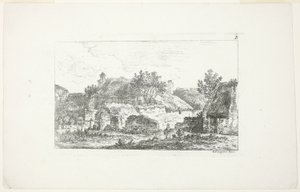 Paisaje, del Deuxieme Cahier de Paysage de Nicolas Perignon