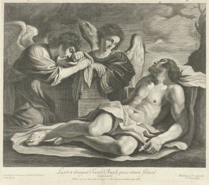 Lamentación de Cristo por los ángeles de Nicolas Pitau (I)