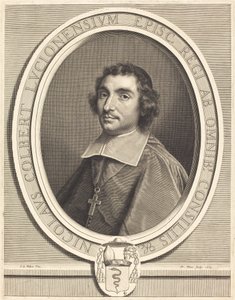 Nicolas Colbert de Nicolas Pitau I after Claude Lefebvre