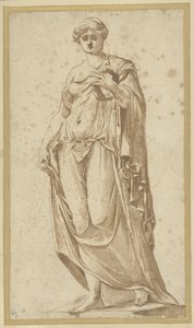 Flora Farnese, vista de frente de Nicolas Poussin (possibly)