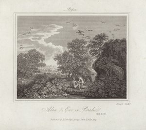 Adán y Eva de Nicolas Poussin