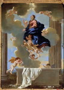 Asunción de la Virgen de Nicolas Poussin