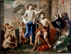 El triunfo de David de Nicolas Poussin