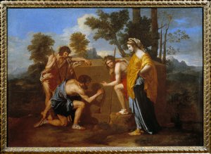 Et in Arcadia ego o Los pastores de Arcadia de Nicolas Poussin