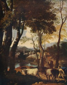 Paisaje, c. 1630 de Nicolas Poussin