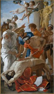 Martirio de San Erasmo de Nicolas Poussin
