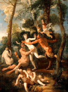 Pan y Siringa de Nicolas Poussin