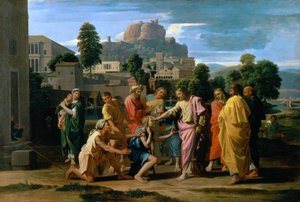 Los ciegos de Jericó, o Cristo sanando a los ciegos, 1650