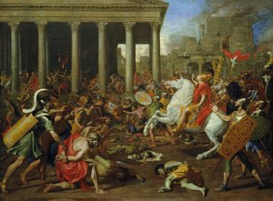 La destrucción de los templos de Jerusalén por Tito, c.1638/39