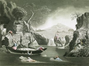 El diluvio de Nicolas Poussin