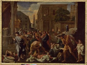 La plaga de Asdod, o Los filisteos afectados por la plaga, 1630-31