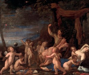 El triunfo de Ovidio de Nicolas Poussin