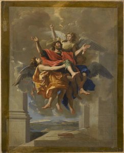 El éxtasis de San Pablo, 1650 de Nicolas Poussin