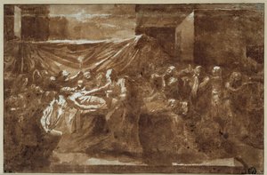 La extrema unción de Nicolas Poussin