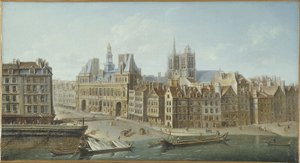 Hôtel de Ville y Place de Grève (actualmente Place de l