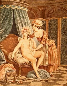 El tocador de Nicolas Rene (after) Jollain