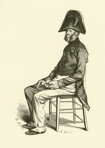 El Pensionista (grabado) de Nicolas Toussaint (after) Charlet
