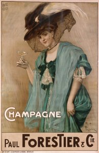 Champagne, siglo XIX de Nicolas Toussaint Charlet