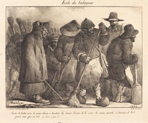 Escuela del barrendero de Nicolas Toussaint Charlet