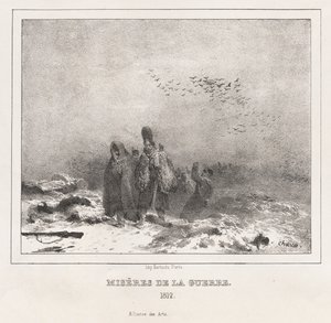 Alfabeto moral y filosófico para el uso de niños pequeños y grandes: Miserias de la guerra de Nicolas Toussaint Charlet