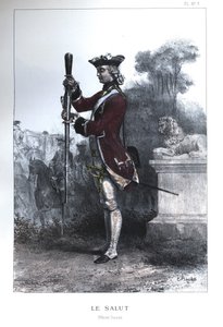 Oficial de la Guardia Suiza de Nicolas Toussaint Charlet