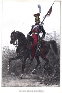 Lancero polaco de la Guardia Imperial de Nicolas Toussaint Charlet