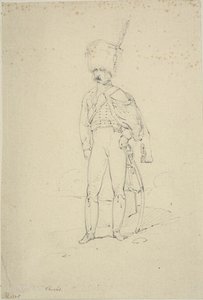 Húsar de pie de Nicolas Toussaint Charlet