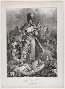el soldado francés de Nicolas Toussaint Charlet