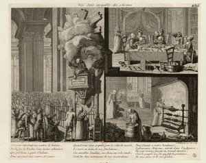 Vie très croyable des Moines, c. 1789 de Nicolas Walkcheim