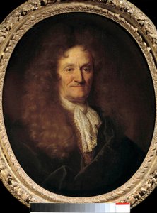 Retrato de Jean de la Fontaine (1621-1695) de Nicolas de Largillière